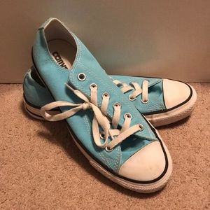 Blue Converse